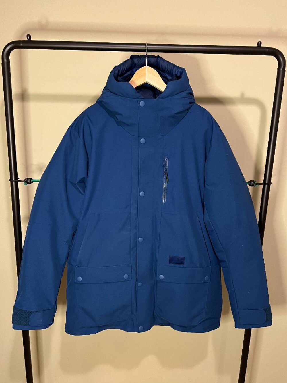 Askov Finlayson Winter Parka Blue Size Large Men's Climate Positive Parka